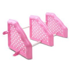 Γωνιακή Ραφιέρα Εργαλείων Τεχνικού Ροζ