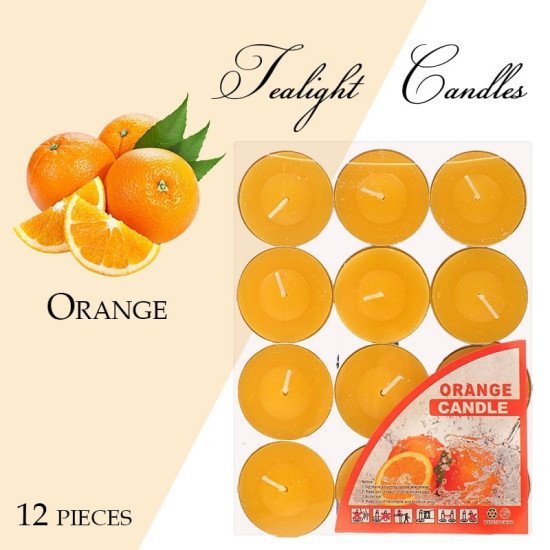 La cera 12 τμχ juicy orange La cera 12 τμχ juicy orange