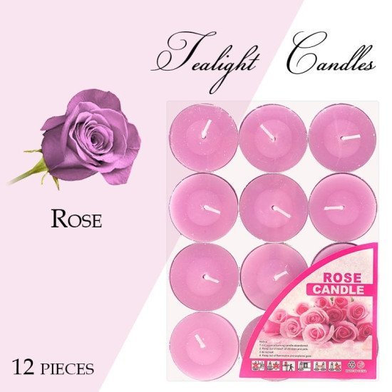 La cera 12 τμχ rose love La cera 12 τμχ rose love