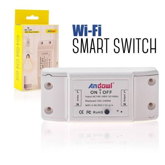 Διακόπτης Wi-Fi 220V Smart Διακόπτης Wi-Fi 220V Smart