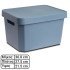 Κουτί Με Καπάκι Μπλε 17L