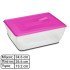 Κουτί Ορθογώνιο Μεγάλο Ροζ 10L