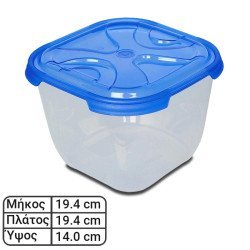 Κουτί Δοχείο Μπλε 3L