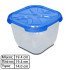Κουτί Δοχείο Μπλε 3L