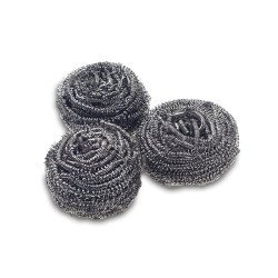 Ανοξείδωτος σπόγγος καθαρισμού 3τμχ Ανοξείδωτος σπόγγος καθαρισμού 3τμχ