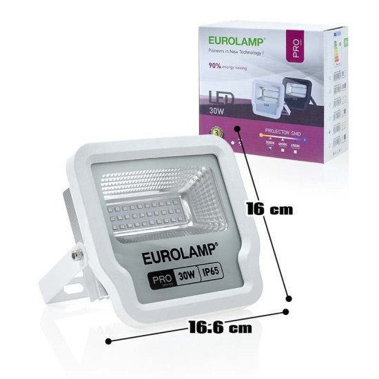 Προβολέας Led Λευκό Ip65 30W 3000K Προβολέας Led Λευκό Ip65 30W 3000K