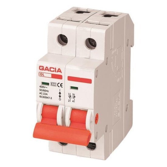 Ραγοδιακοπτησ 2X25A Ραγοδιακοπτησ 2X25A