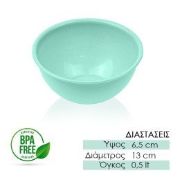 Ημισφαιρικό Σκεύος 0.5Lt Πράσινο