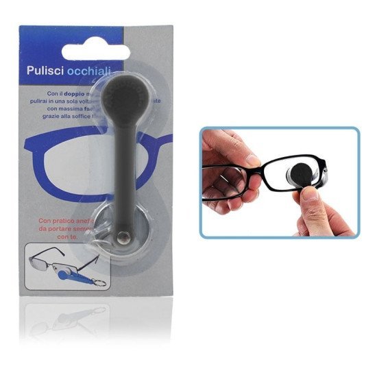 Double Glass Wiper Keychain Μαύρο