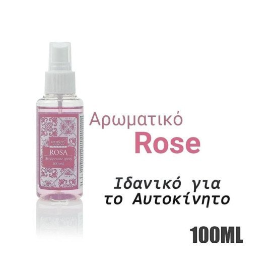 Αρωματικό καμπίνας 100ml garden τριαντάφυλλο Αρωματικό καμπίνας 100ml garden τριαντάφυλλο