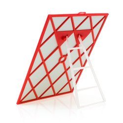 Καθρέφτης 18*24Cm Κάδρο Κόκκινο