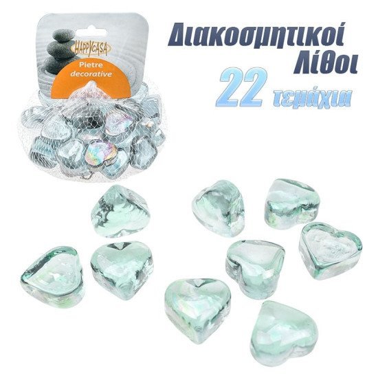 Διακοσμητικά ornament gemstones φωτοδιαπερατό σιέλ Διακοσμητικά ornament gemstones φωτοδιαπερατό σιέλ