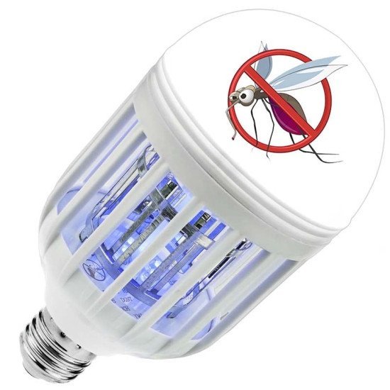 Εξολοθρευτής Κουνουπιών Λάμπα Ε27 Led