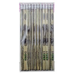 Μολύβια 100Usd Με Σβύστρα (12 Τμχ.)
