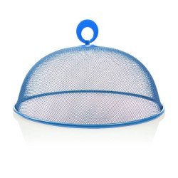 Διάτρητη καμπάνα τροφίμων μεταλλική μπλε