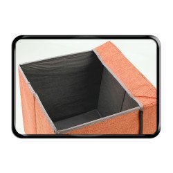 Έξυπνο Κουτί Αποθήκευσης & Σκαμπό Cement Grey