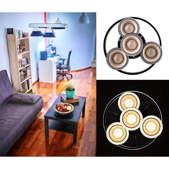 Πολυέλαιος Led Vintage Shine (601) Πολυέλαιος Led Vintage Shine (601)