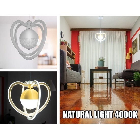 Πολυέλαιος Led Heart Light (302) Πολυέλαιος Led Heart Light (302)