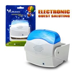 Ανιχνευτής Ατόμων  Pir Door Bell Ακ-01 Λευκό