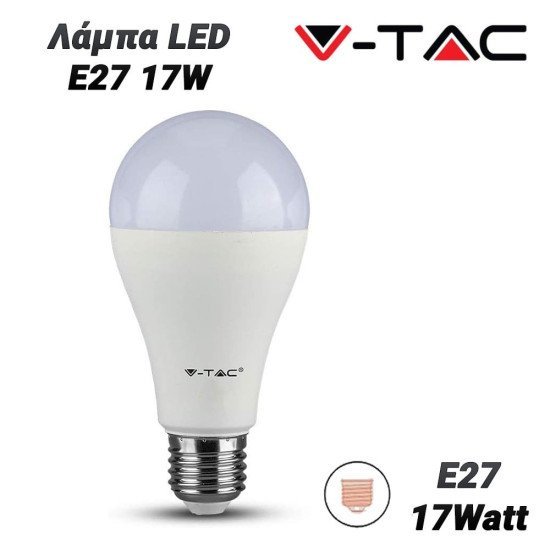 V-Tac Λάμπα Led E27 17W V-Tac Λάμπα Led E27 17W