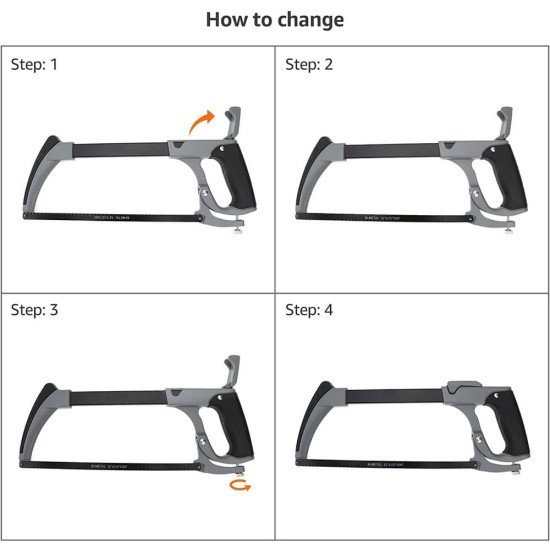 Σιδηροπρίονο Αλουμινίου 24Tpi (12") Quick Release Σιδηροπρίονο Αλουμινίου 24Tpi (12") Quick Release
