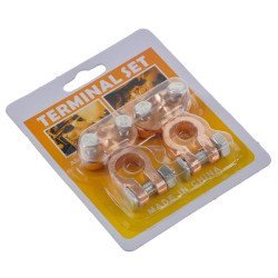 Πόλοι Μπαταρίας Χάλκινοι Ζεύγος