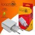 Loophole Premium Travel Adapter 2.1A White