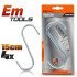 Μεταλλικός Γάντζος 15Cm Emtools (4 Τεμ)