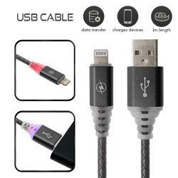 Καλώδιο Φόρτισης Lightning Μαύρο 2