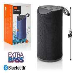 Ηχείο Bluetooth Wireless Cyclinder Army Black Ηχείο Bluetooth Wireless Cyclinder Army Black