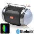 Bluetooth Ηχείο Με Led Party Tube Black