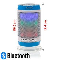 Sound Can Ηχείο Bluetooth Με Led Μπλέ