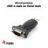 Equip μετατροπέας usb-a male σε serial male