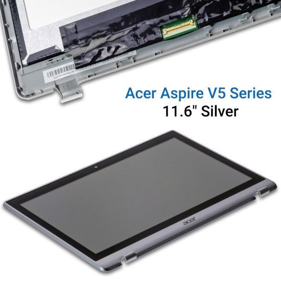 Acer aspire v5 series 1366x768 11.6" silver - grade a- Acer aspire v5 series 1366x768 11.6" silver - grade a-