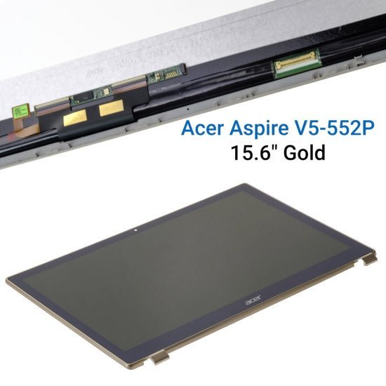 Acer aspire v5-552p 1366x768 15.6" (gold) - grade a Acer aspire v5-552p 1366x768 15.6" (gold) - grade a