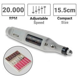 Ηλεκτρικό εργαλείο χειρός λευκό Ηλεκτρικό εργαλείο χειρός λευκό