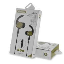 Magnetic Bt Headset Ms-T3 Gold