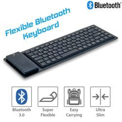 Flexible bt keyboard
