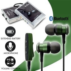 Magnetic Bt Headset Az-29 Green