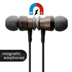 Magnetic Bt Headset Az-29 Gold