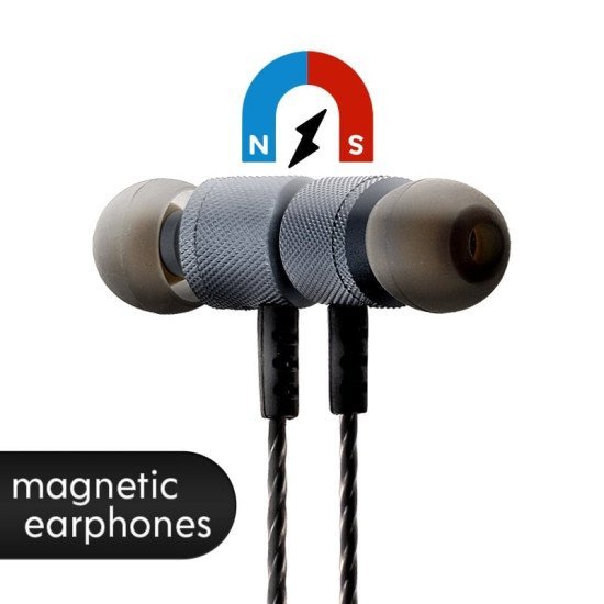 Magnetic Bt Headset Az-26 Gray Magnetic Bt Headset Az-26 Gray