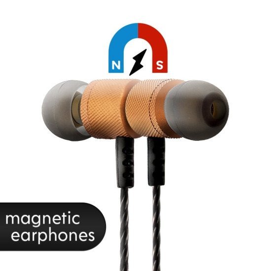 Magnetic Bt Headset Az-26 Gold Magnetic Bt Headset Az-26 Gold