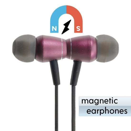 Magnetic Headset Az-27 Pink Magnetic Headset Az-27 Pink