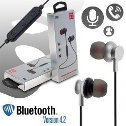 Bt stereo handsfree m6 silver