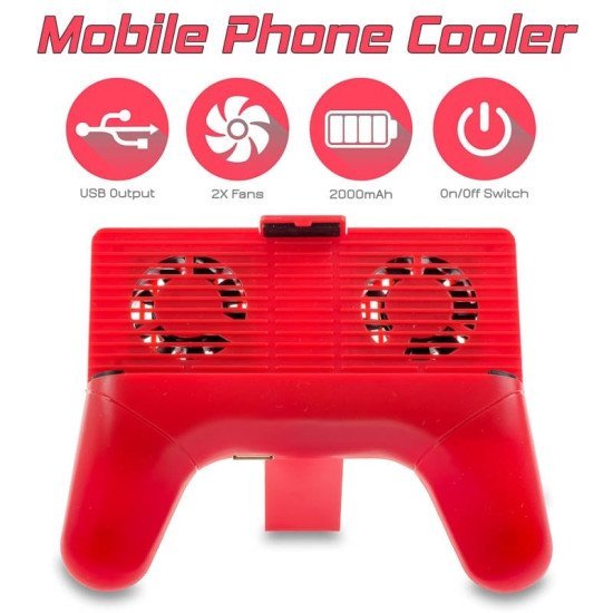 Coolingpad For Smartphone Red