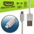 Καλώδιο Φόρτισης - Δεδομένων Micro Usb White