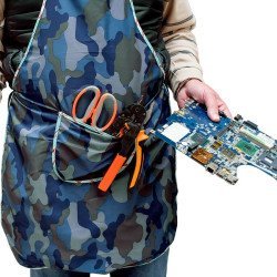 Αδιάβροχη επένδυση εργαστηρίου camo navy