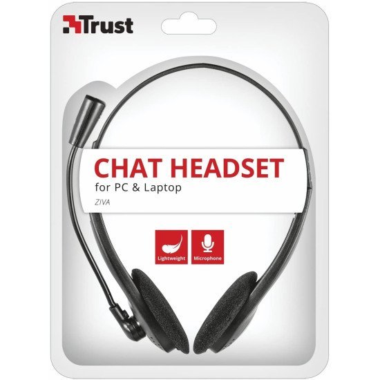 Trust Headset Με Μικρόφωνο Για Pc & Laptop