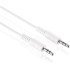 Καλώδιο aux (3.5mm) 1m λευκό