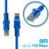 Καλώδιο ethernet cat5e 1m μπλε